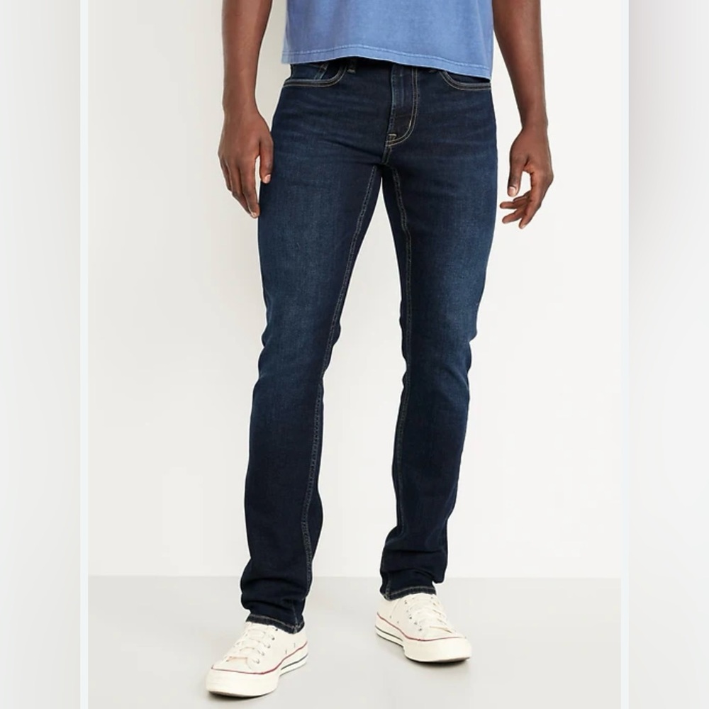 Old Navy men’s size 30/30 dark wash flex denim jeans new with tags
